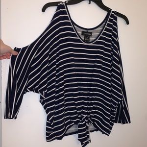 Karen Kane Shoulder-less Long Sleeve Medium Womens